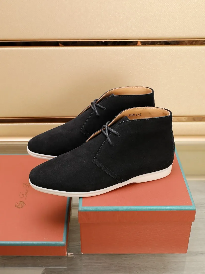 Men's Men's Shoes💰Men's Shoes💰440💰【loro piana】The new moccasins are made of water-repellent treated suede uppers with rubber soles, a classic. The complex craftsmanship and meticulous structure make the shoes light and soft, allowing you to walk comfortably and freely. Perfect for wearing at the beach or out in the water during the summer. Men’s size: 38-45